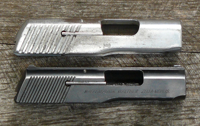 Walther Models 2 & 5 slides