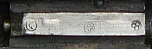 Walther Model 5 breech block detail