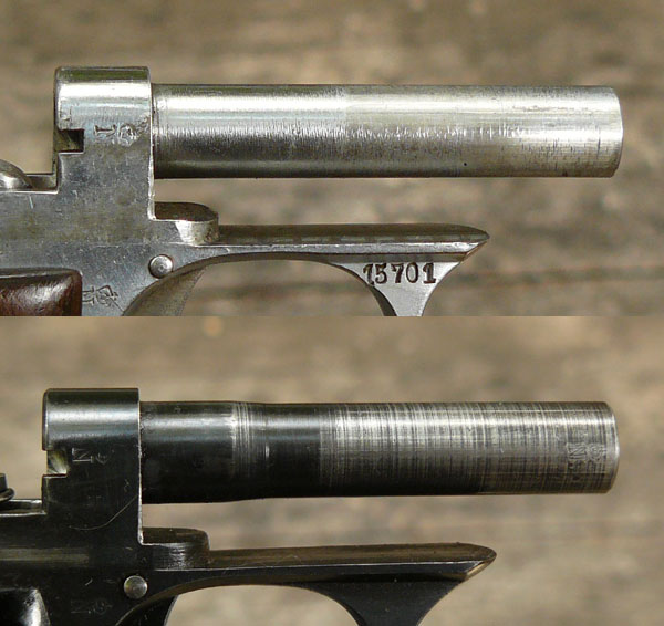 Walther Models 2 & 5 barrel details