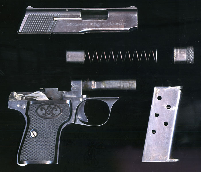 Walther Model 5 components