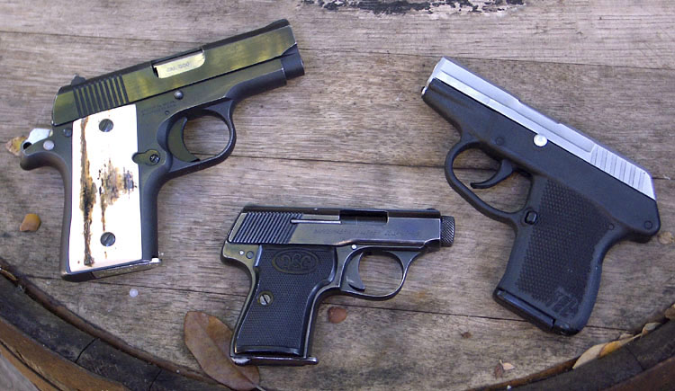 Colt, Walther, & Kel-Tec P-32