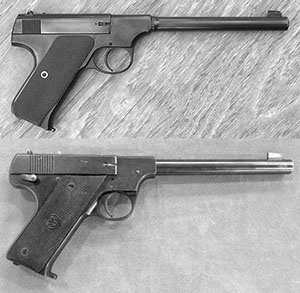 Colt .22 and High Standard Model B