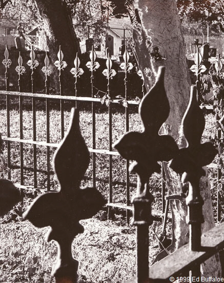 Cemetery Fence, Austin, Texas