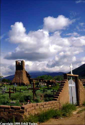 Cemetery at Taos Pueblo