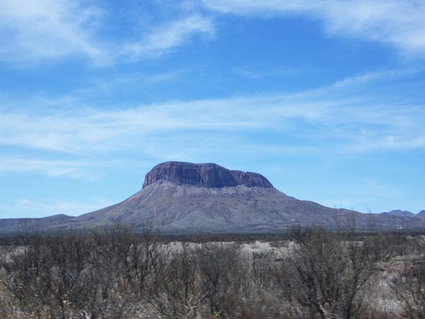 Butte, Northern Chihuahua