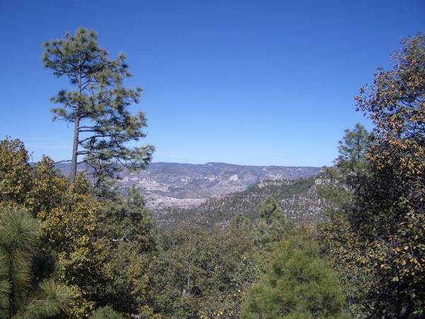 Approaching Copper Canyon