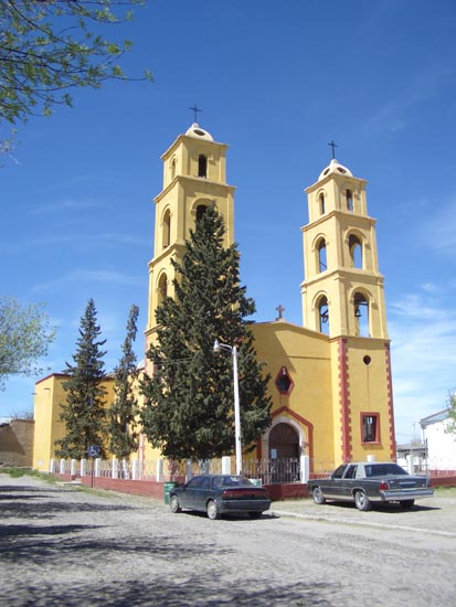 Church in Casas Grandes Viejo