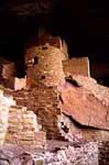 Cliff Palace Detail at Mesa Verde